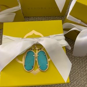 Turquoise Kendra Scott Earrings